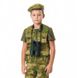Жилет тактический детский Сталкер камуфляж A-TACS рост 152 см. 15-510 фото 2