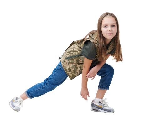 Жилет дитячий ARMY KIDS Скаут камуфляж Піксель 104-110 23-517 фото