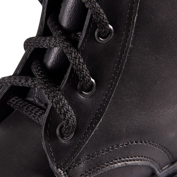 Ботинки Берцы НАТО демисезонные кожаные цвет черный 11-10 фото