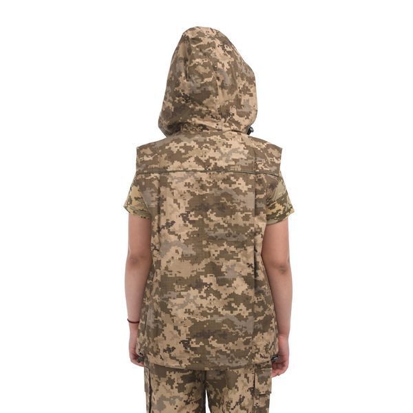 Жилет детский ARMY KIDS Скаут камуфляж Пиксель 104-110 23-517 фото