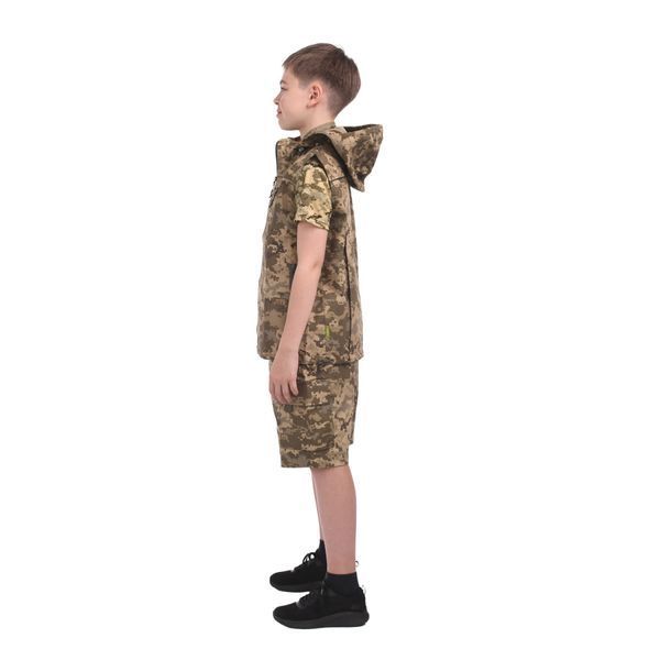 Жилет детский ARMY KIDS Скаут камуфляж Пиксель 104-110 23-517 фото