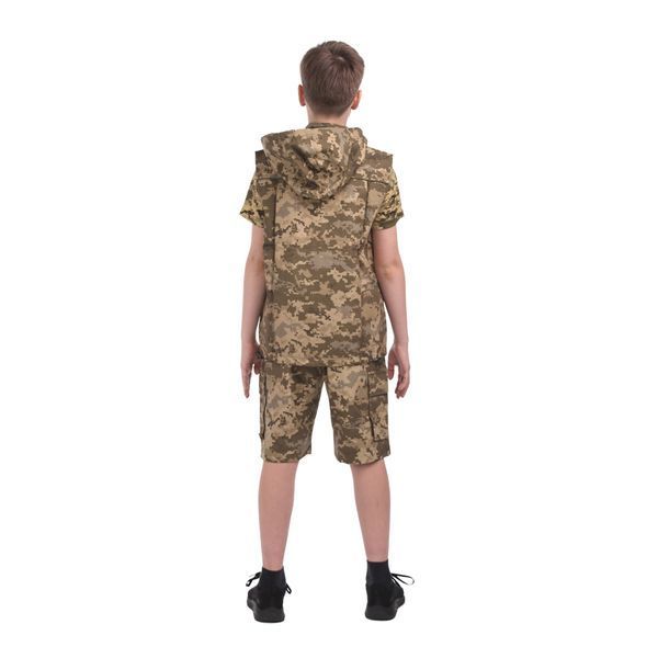 Жилет детский ARMY KIDS Скаут камуфляж Пиксель 104-110 23-517 фото