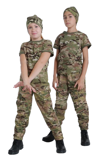 Брюки детские камуфляжные ARMY KIDS Скаут камуфляж Мультикам 116-122 20-705 фото