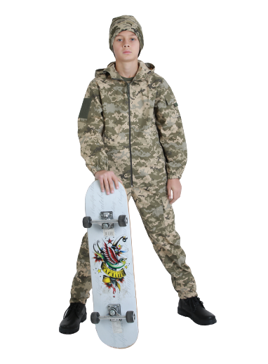 Костюм детский ARMY KIDS для мальчиков Лесоход камуфляж Пиксель 116-122 20-237 фото