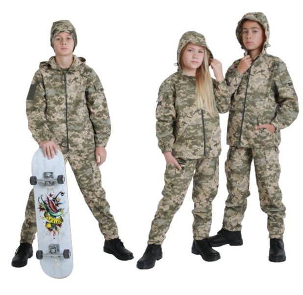 Костюм підлітковий ARMY KIDS Лісохід камуфляж Піксель 164-170 см 20-237Б фото