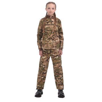 Дитячий камуфляжний костюм ArmyKids Хижак Мультикам 140 23-205 фото