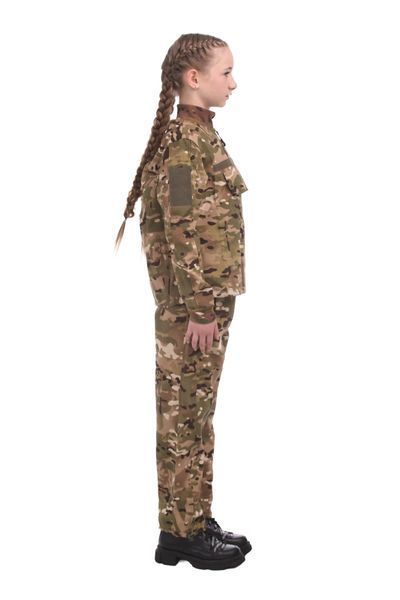 Дитячий камуфляжний костюм ArmyKids Хижак Мультикам 140 23-205 фото