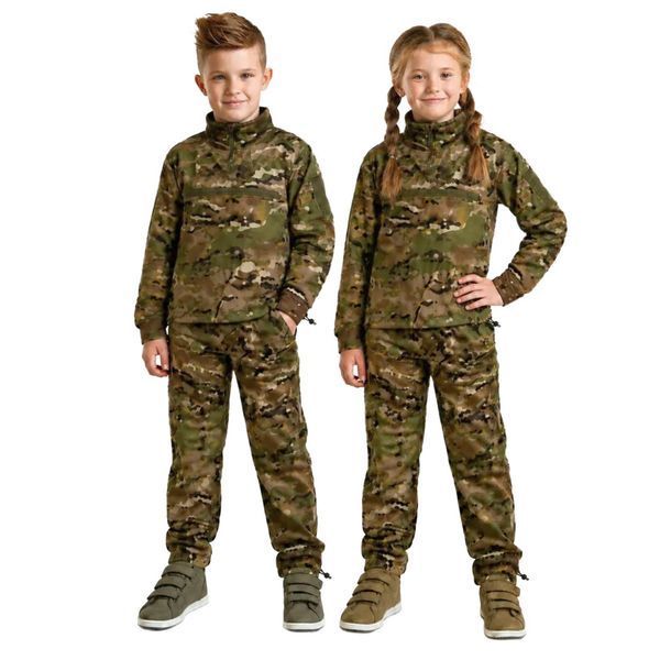 Дитячий камуфляжний костюм ArmyKids Хижак Мультикам 140 23-205 фото