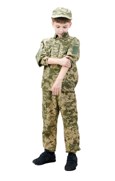 Камуфляжна форма дитяча ARMY KIDS камуфляж Піксель 128-134 23-257 фото