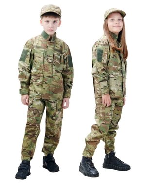 Uniform child ARMY KIDS camouflage Multicam 128-134