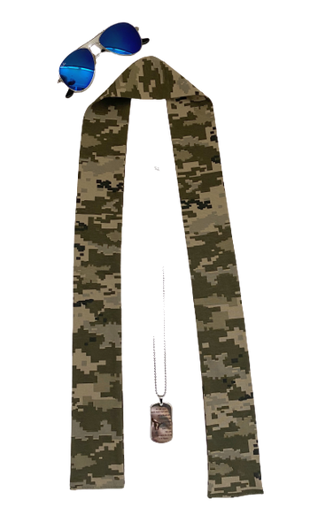 Повязка на голову РЭМБО камуфлированная Пиксель 20-917 фото