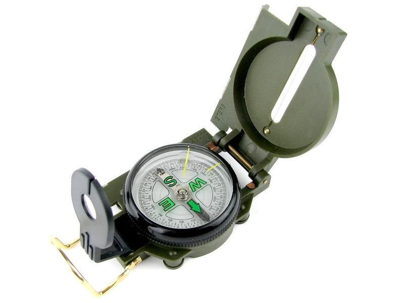Функціональний компас колір армійський зелений 17-105 фото