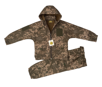 Костюм подростковый ARMY KIDS ПИЛОТ теплый камуфляж пиксель рост 164-170 см 21-247ТБ фото