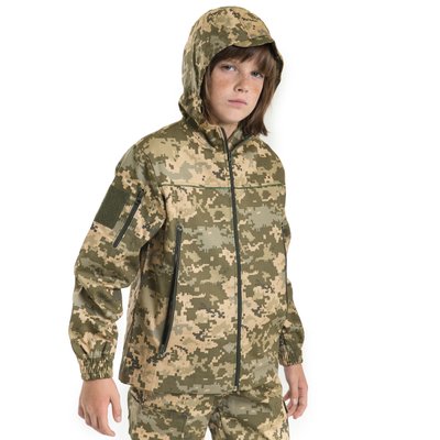 Куртка дитяча ARMY KIDS Скаут камуфляж Піксель зріст 140-146 см 18-407К фото