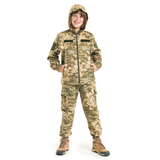 Дитяча військова форма ArmyKids Скаут камуфляж Піксель 116-122 18-4707 фото