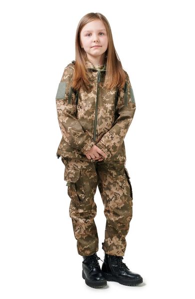 Костюм дитячий ARMY KIDS Скаут Soft-Shell теплий камуфляж Піксель 21-4707Т фото