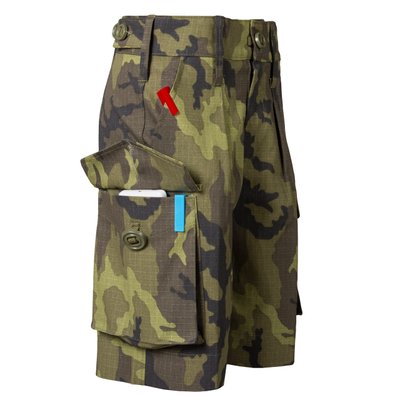 Детские камуфляжные шорты для мальчиков камуфляж Лес аналог военных шорт армии Британии 18-608 фото