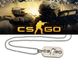 Кулон жетон Counter-Strike CS:GO цвет Серебро 18-04 фото 1