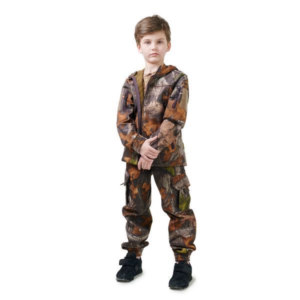 Тёплый детский костюм ArmyKids Скаут Soft-Shell Дубок 116-122 21-4731Т фото