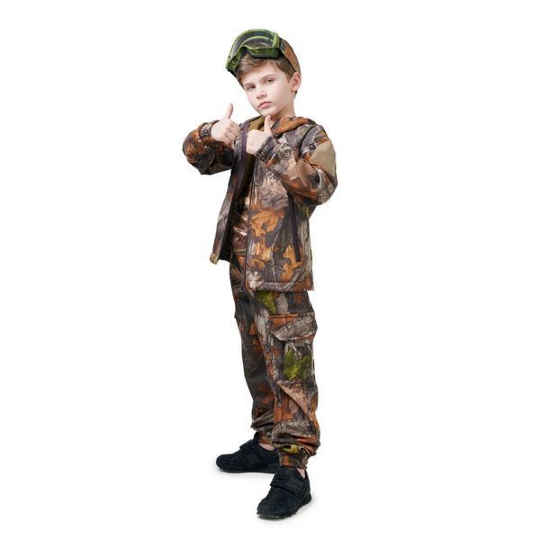 Тёплый детский костюм ArmyKids Скаут Soft-Shell Дубок 116-122 21-4731Т фото