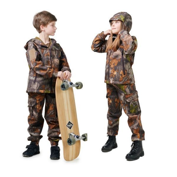 Тёплый детский костюм ArmyKids Скаут Soft-Shell Дубок 116-122 21-4731Т фото