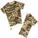 Дитячий камуфляж комплект футболка штани ARMY KIDS Скаут Піксель 18-707 ФБ фото 4