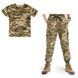 Дитячий камуфляж комплект футболка штани ARMY KIDS Скаут Піксель 18-707 ФБ фото 1