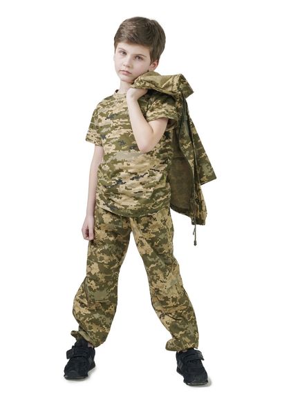 Костюм військовий камуфляжний дитячий ARMY KIDS ПІЛОТ камуфляж Піксель 21-247 фото