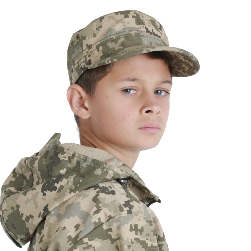 Кепка Блайзер дитяча армійська польова камуфляж Піксель 23-907 фото