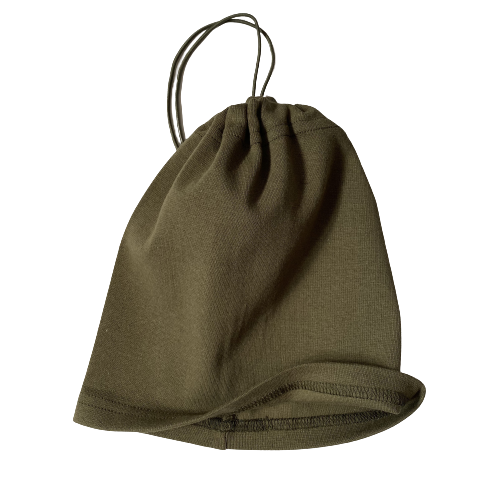 Бафф шапка-шарф камуфляжная цвет олива 17-911 фото