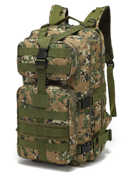 Рюкзак штурмовой военный тактический камуфляж зеленый Пиксель 20 л 2133 фото