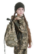Рюкзак-баул универсальный SOFTSHELL камуфляж Пиксель на флисе 22-1247Ф фото 6