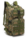 Рюкзак штурмовой военный тактический камуфляж зеленый Пиксель 20 л 2133 фото 1